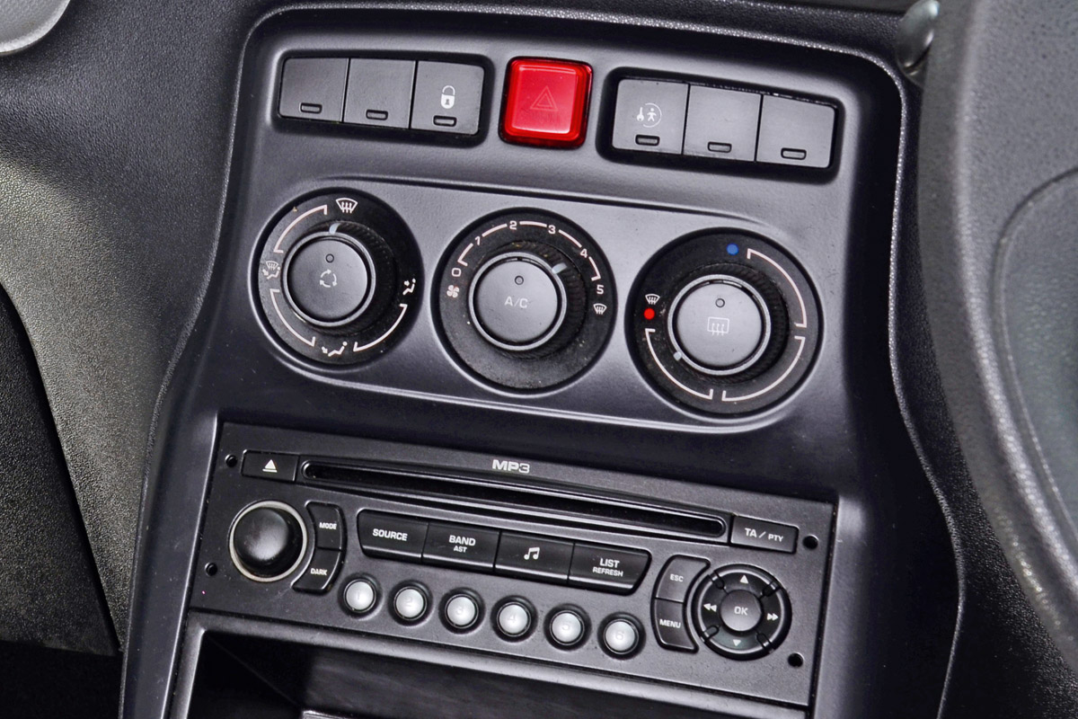 Citroen C3 Picasso climate control