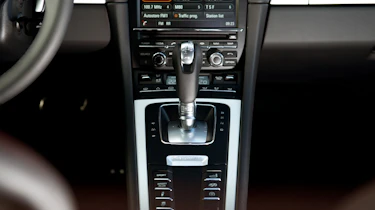 Porsche Cayman S interior detail