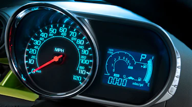 Chevrolet Spark dials detail