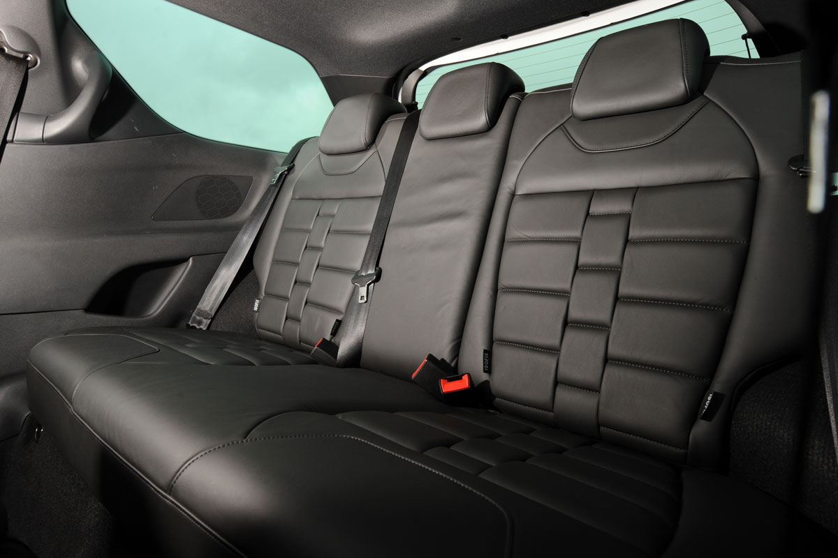Citroen DS3 rear seats