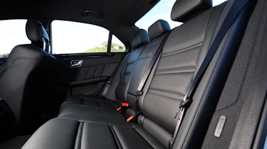 Mercedes E63 AMG rear seats