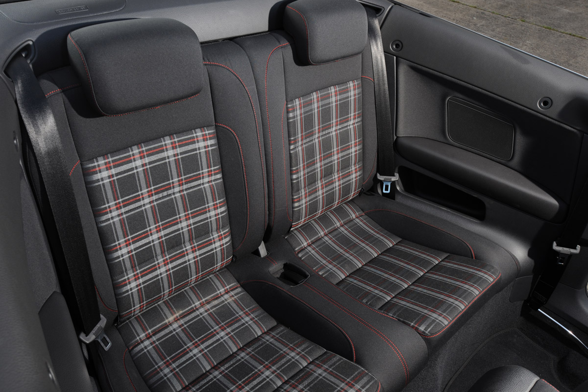 Volkswagen Golf rear seats