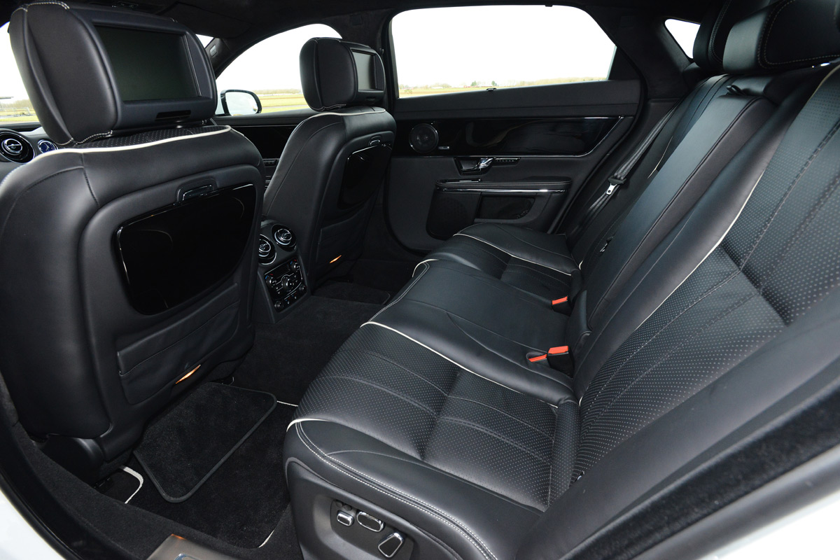 Jaguar XJ L rear seats