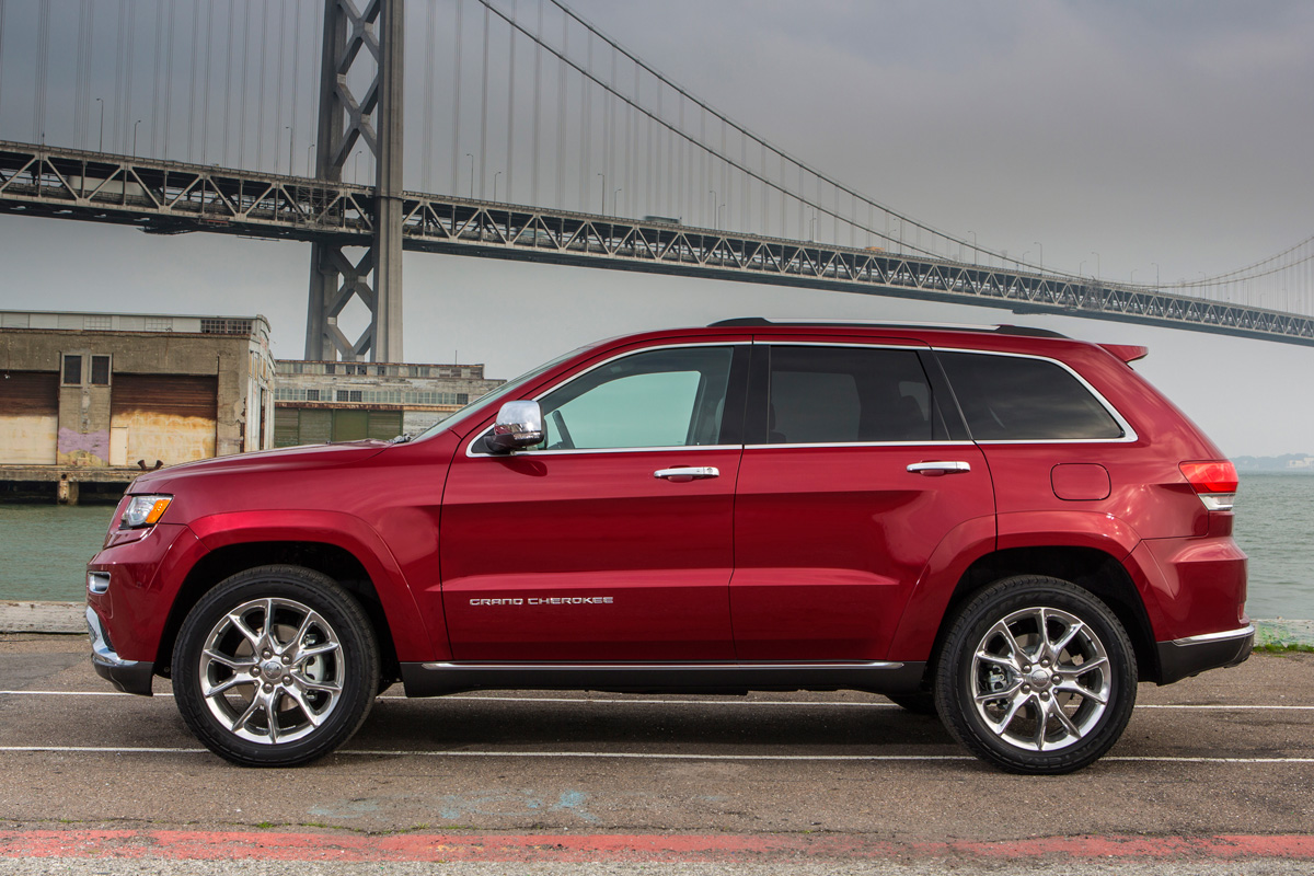 Jeep Grand Cherokee side profile