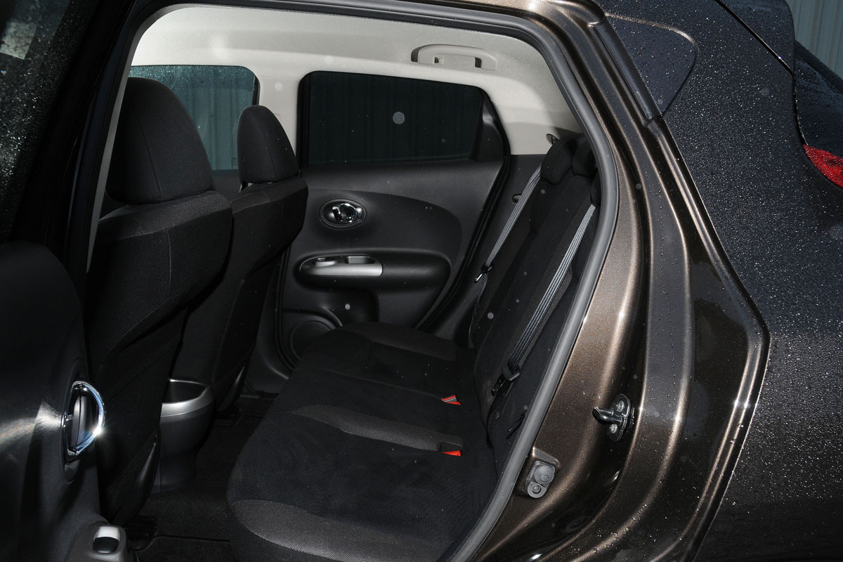 Nissan Juke rear seats