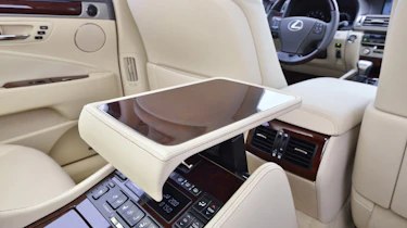 Lexus RX450h rear seats
