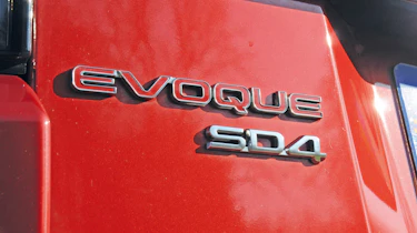 Range Rover Evoque badge