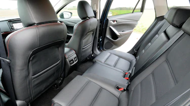 Mazda 6 Tourer rear seats