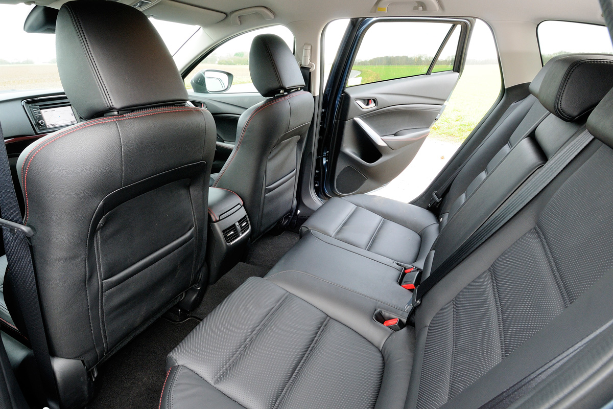 Mazda 6 Tourer rear seats