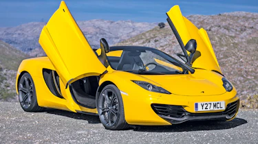 McLaren 12C Spider doors