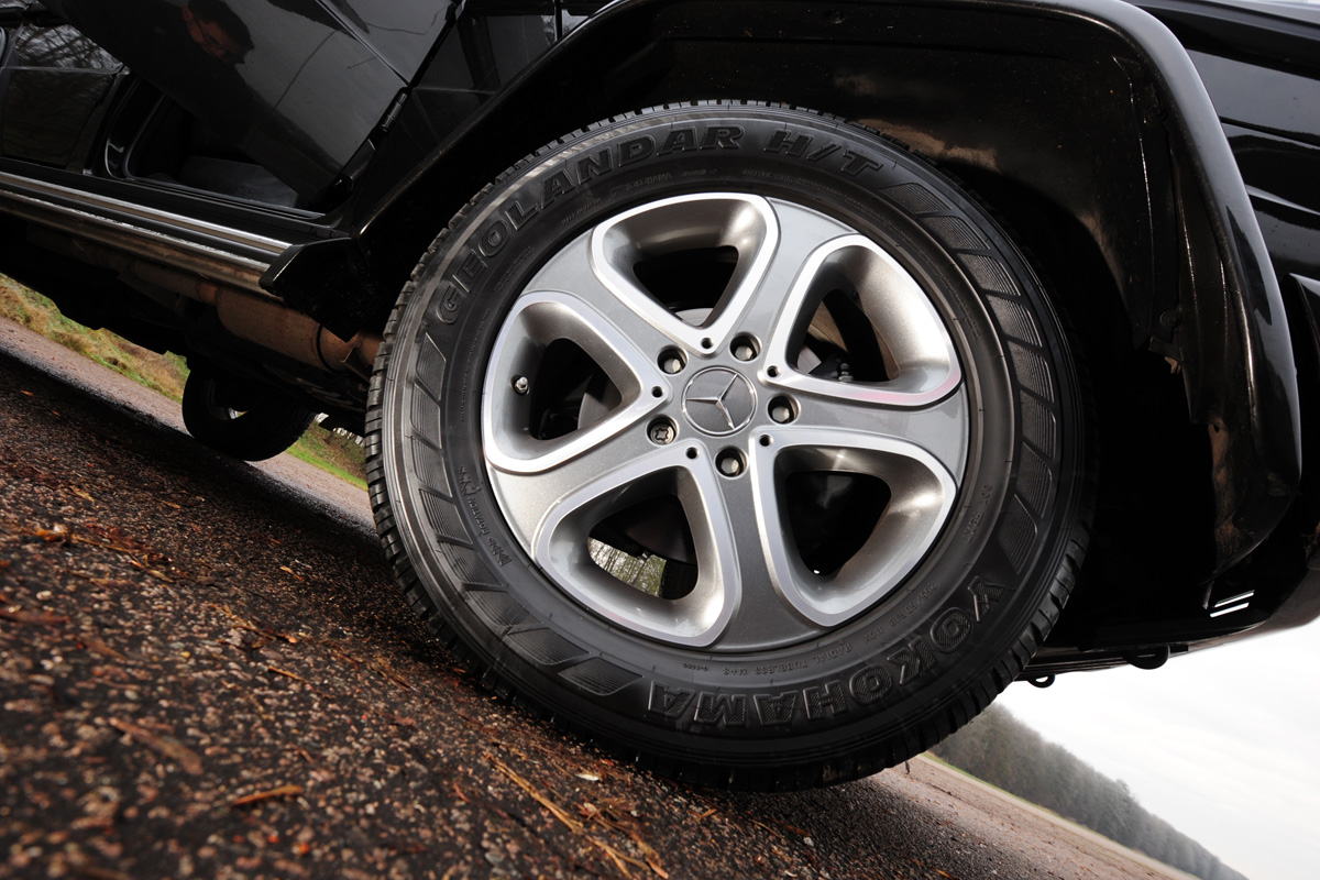 Mercedes G-Class wheel detail