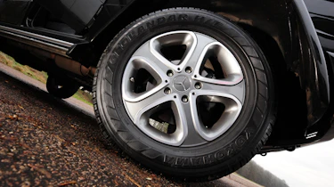 Mercedes G-Class wheel detail