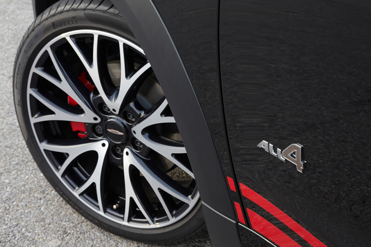 MINI JCW Paceman wheel detail