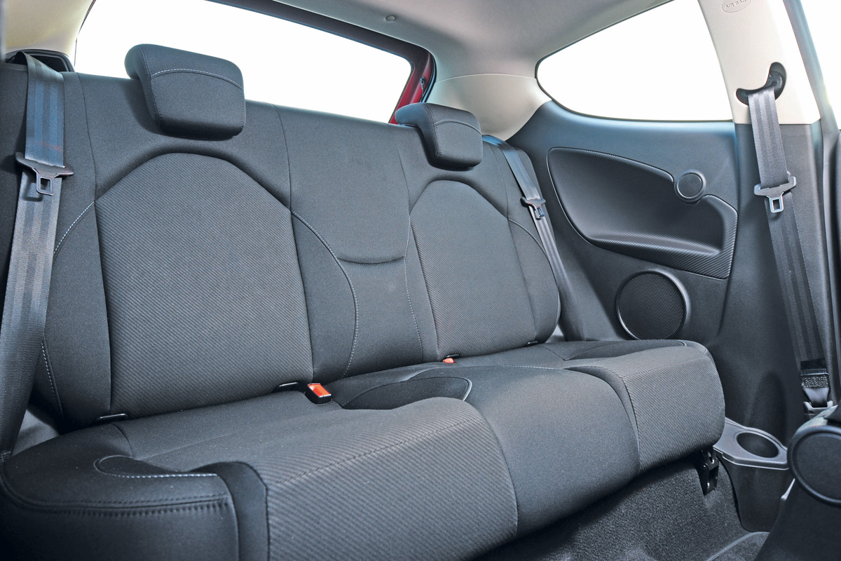 Alfa Romeo MiTo rear seats