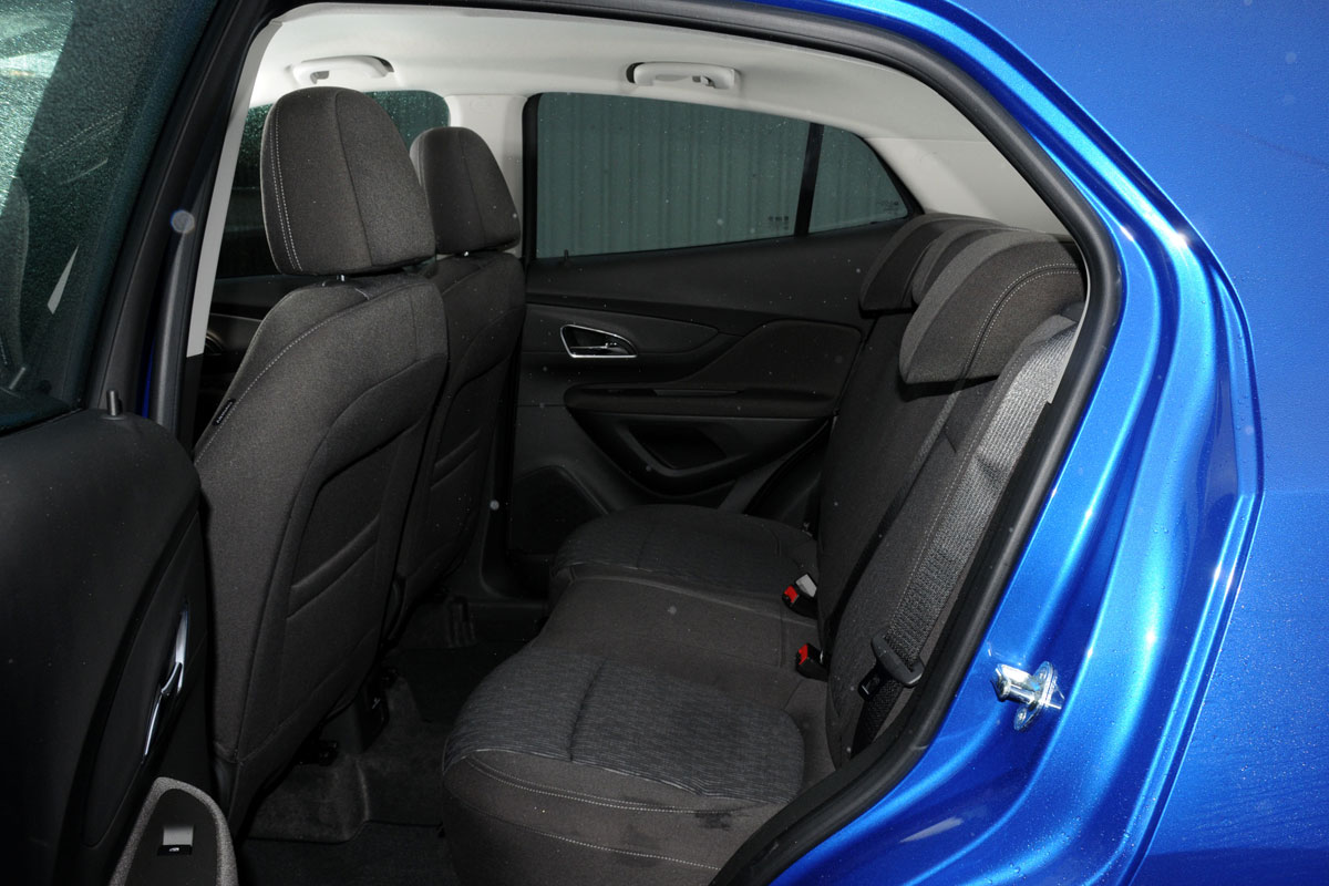 Vauxhall Mokka rear seats