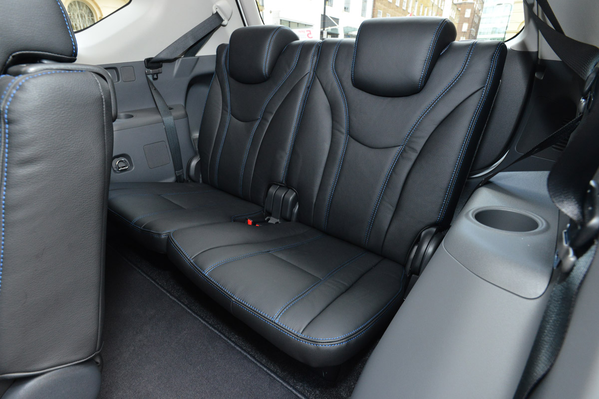 Toyota Prius+ rear seats