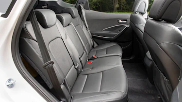 Hyundai Santa Fe rear seats