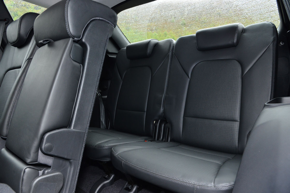 Hyundai Santa Fe rear seats