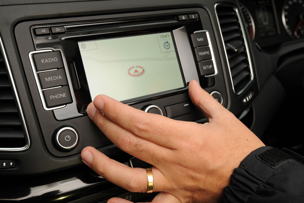 SEAT Alhambra interior display