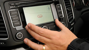 SEAT Alhambra interior display