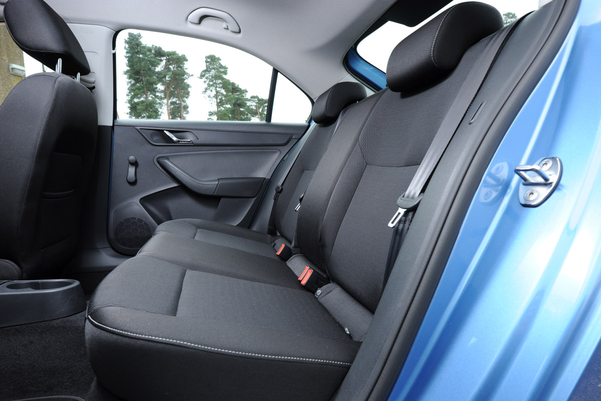 Skoda Octavia rear seats