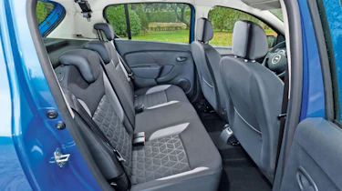 Dacia Sandero Stepway rear seats