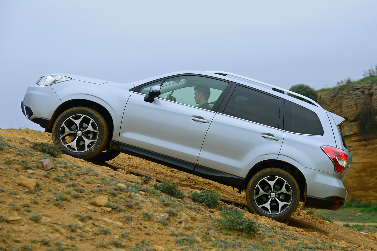 Subaru Forester side profile