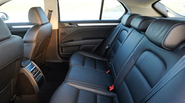 Skoda Superb rear seats