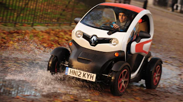 Renault Twizy front cornering