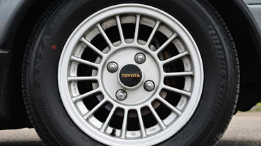 Toyota AE86 wheel detail
