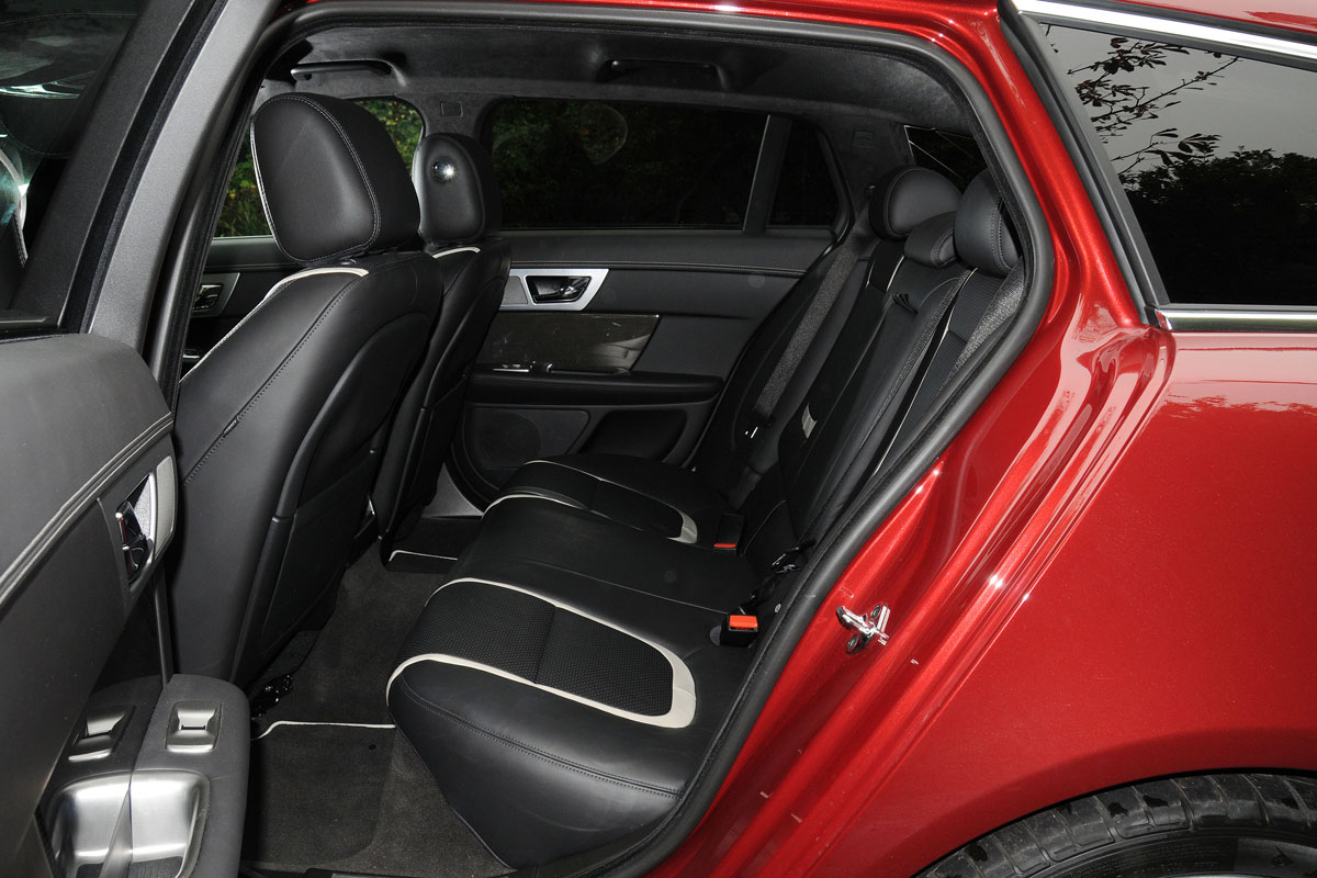 Jaguar XF Sportbrake rear seats