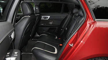 Jaguar XF Sportbrake rear seats