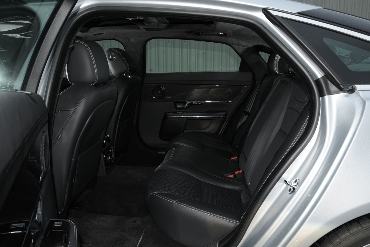 Jaguar XJ rear seats