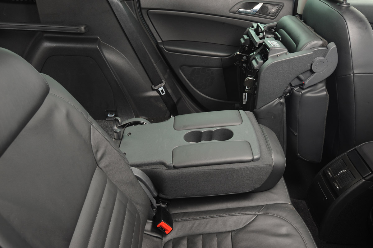 Skoda Yeti rear seats