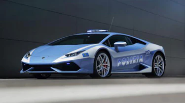 Lamborghini Huracan police car