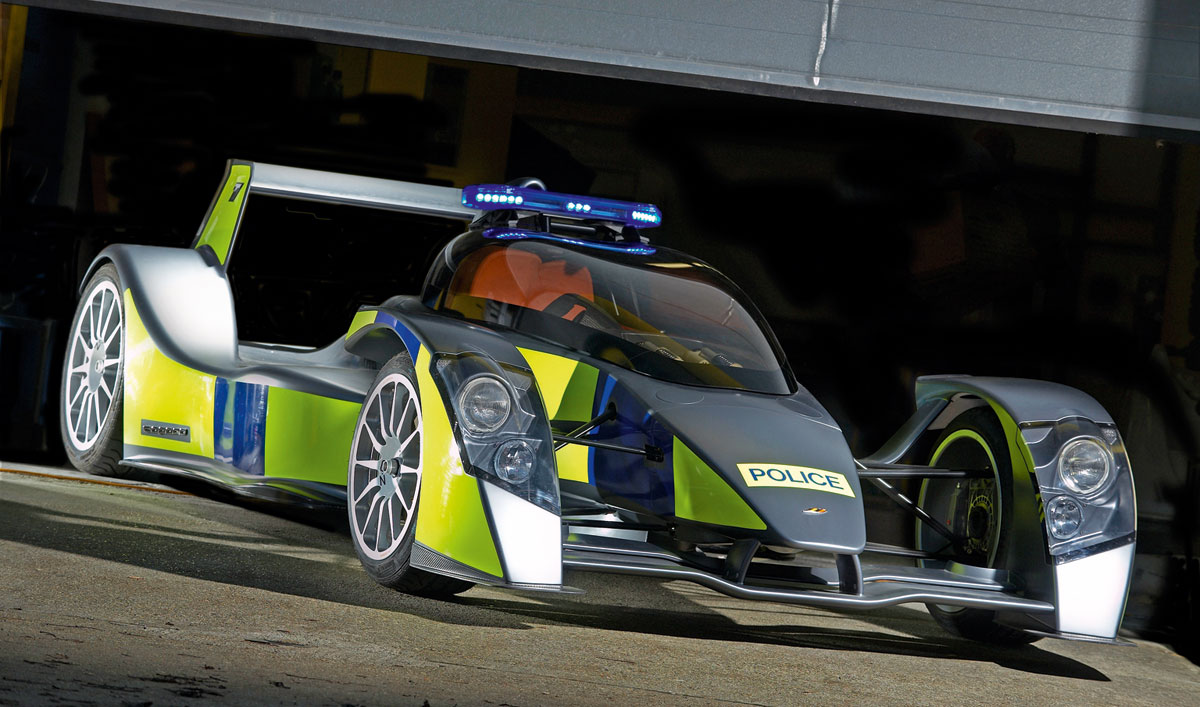 Caparo T1 police car