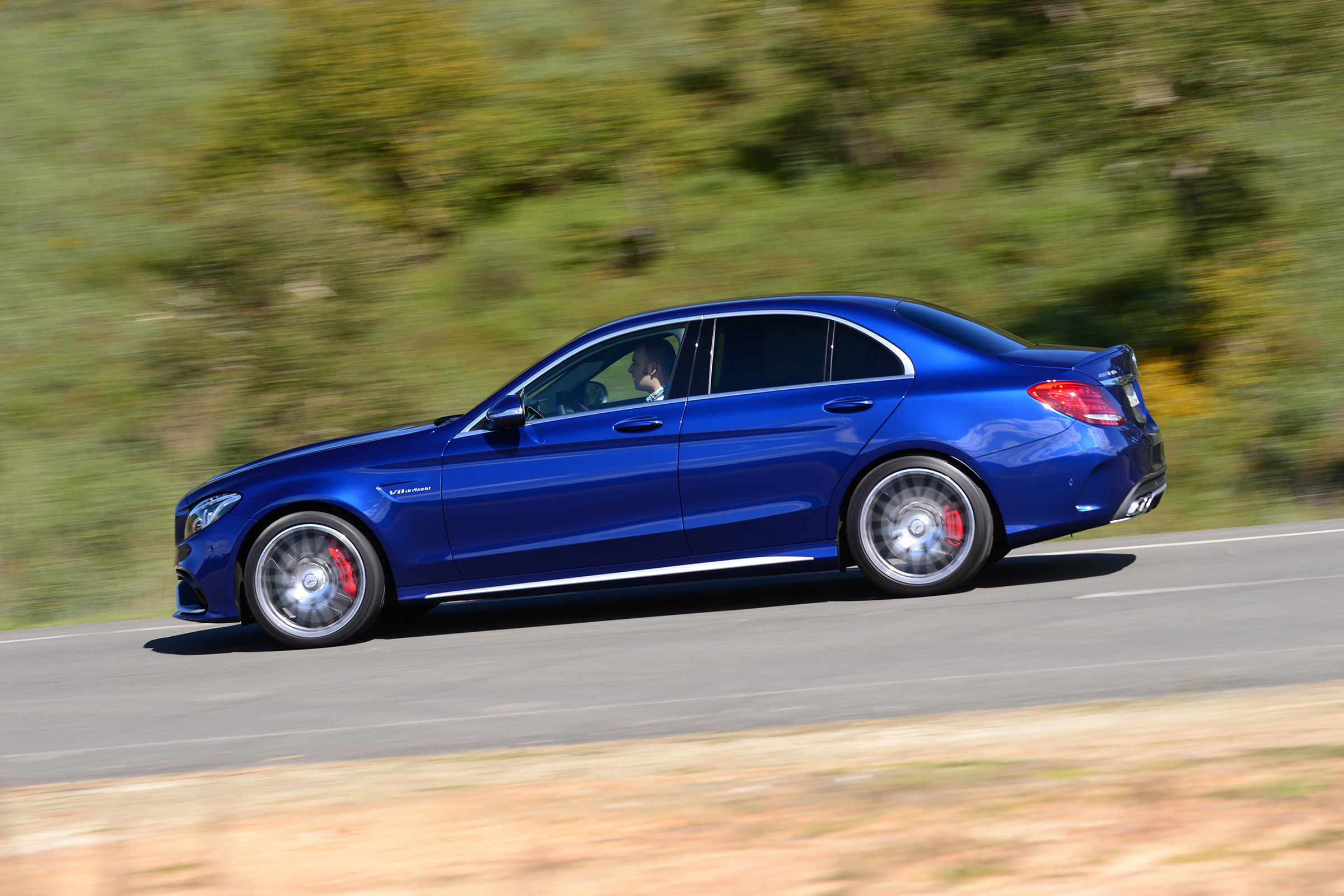 Mercedes-AMG C63 S - side