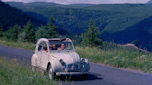 Citroen 2CV driving in France