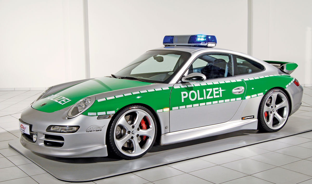 Porsche 911 police car