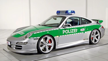 Porsche 911 police car