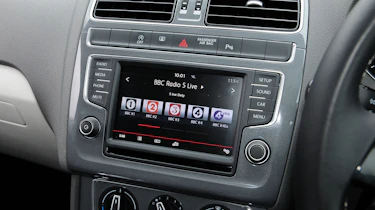 VW Polo - info screen