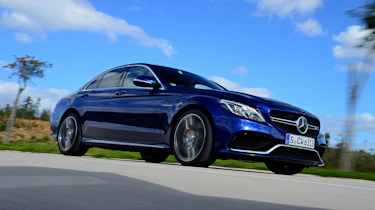 Mercedes-AMG C63 S - front tracking