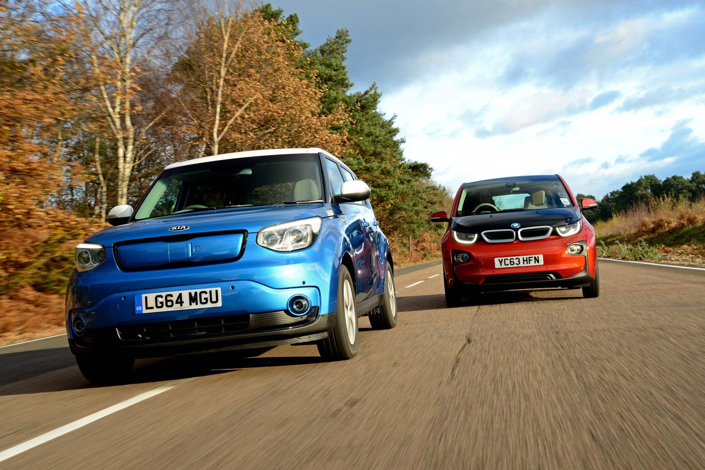 Kia Soul vs BMw i3