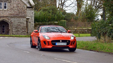 Jaguar F-Type long termer action