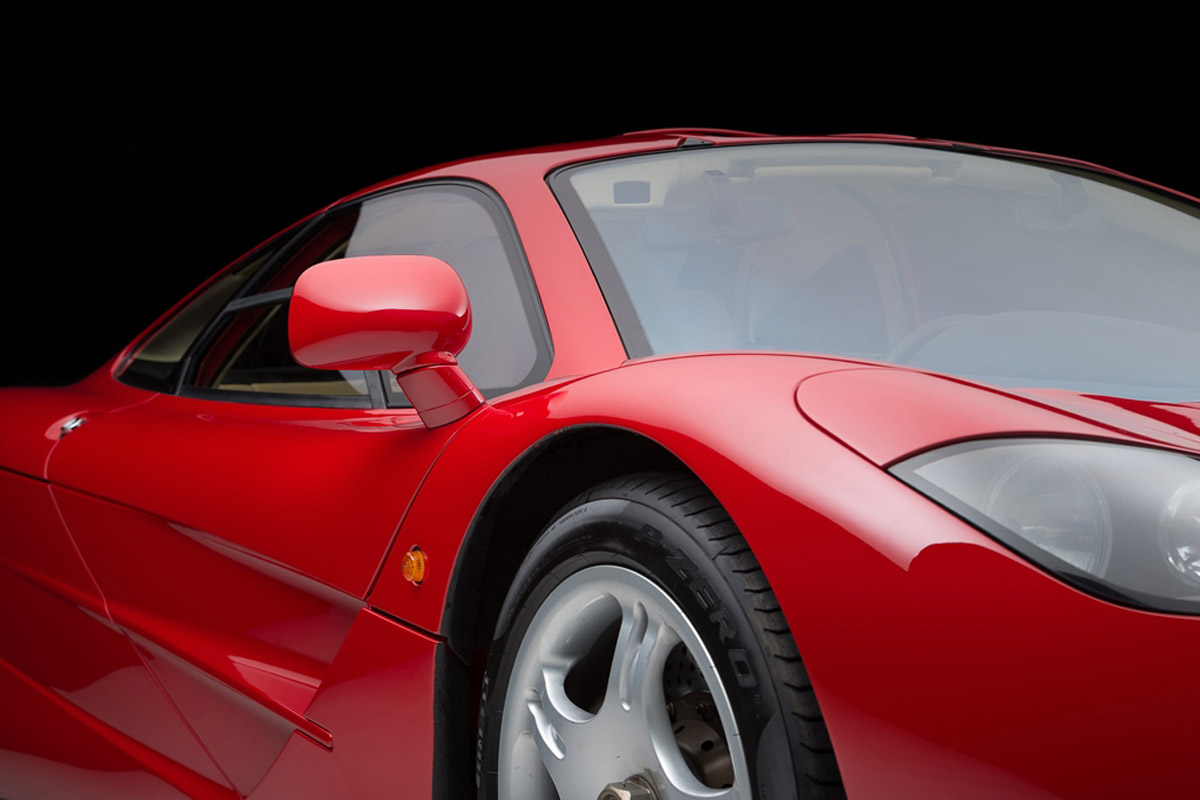 McLaren F1 wheelarch