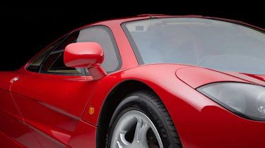 McLaren F1 wheelarch