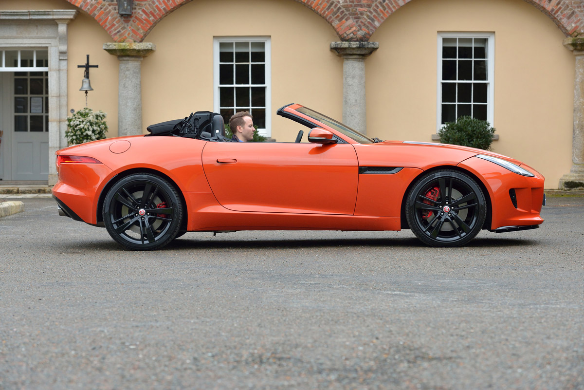 Jaguar F-Type long termer static