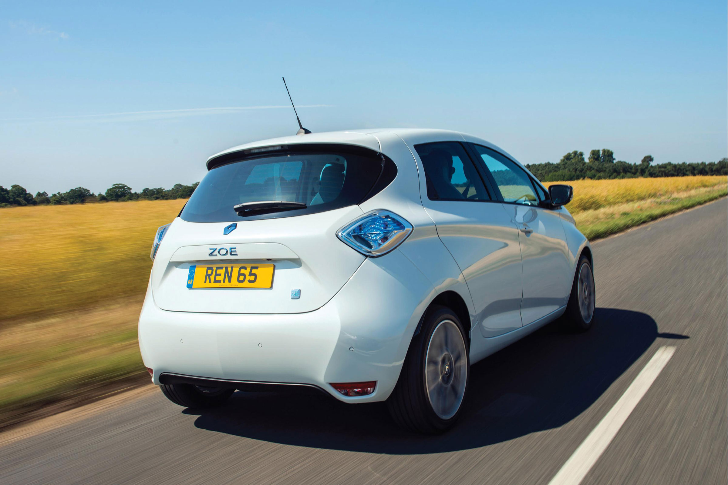 Renault Zoe 2015 rear side
