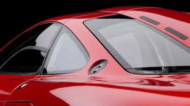 McLaren F1 rear screen