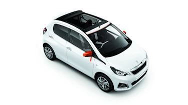 Peugeot 108 Roland Garros front white